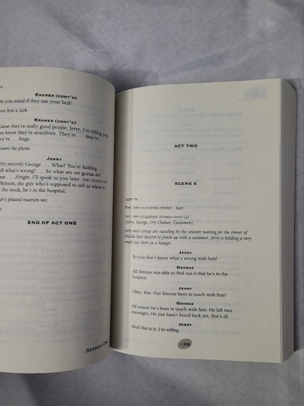 Seinfeld Scripts (First & Second Season) - Picture 5 of 9